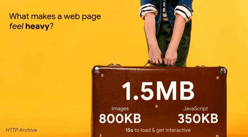 Qué hace una página web pesada y tarda tanto en cargar