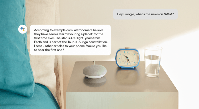 Asisente de Google Speakable