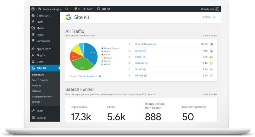 Google SiteKit