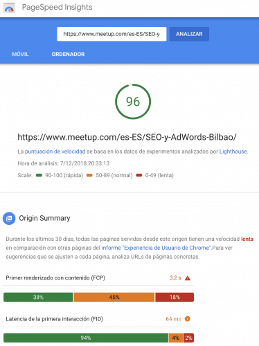 PageSpeed Lighthouse