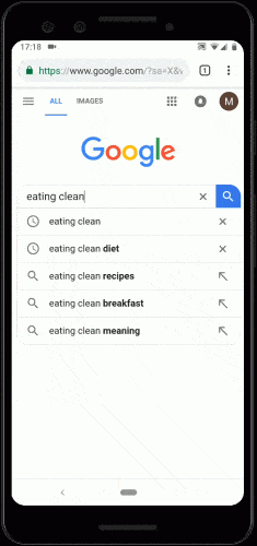 Google Activity Cards. Tarjetas de Actividad